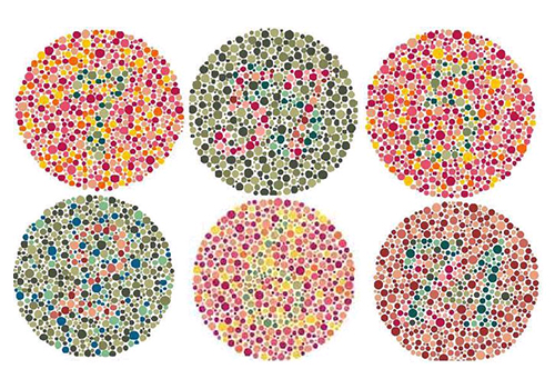 Test de visión cromatica